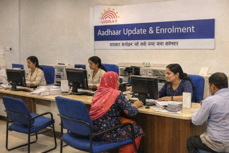 Aadhaar Card Update Gandhinagar