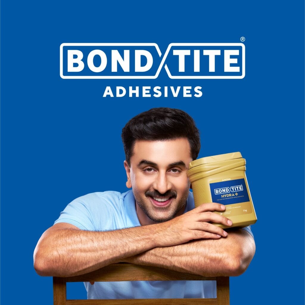 Bondtite New Brand Campaign featuring Ranbir Kapoor
