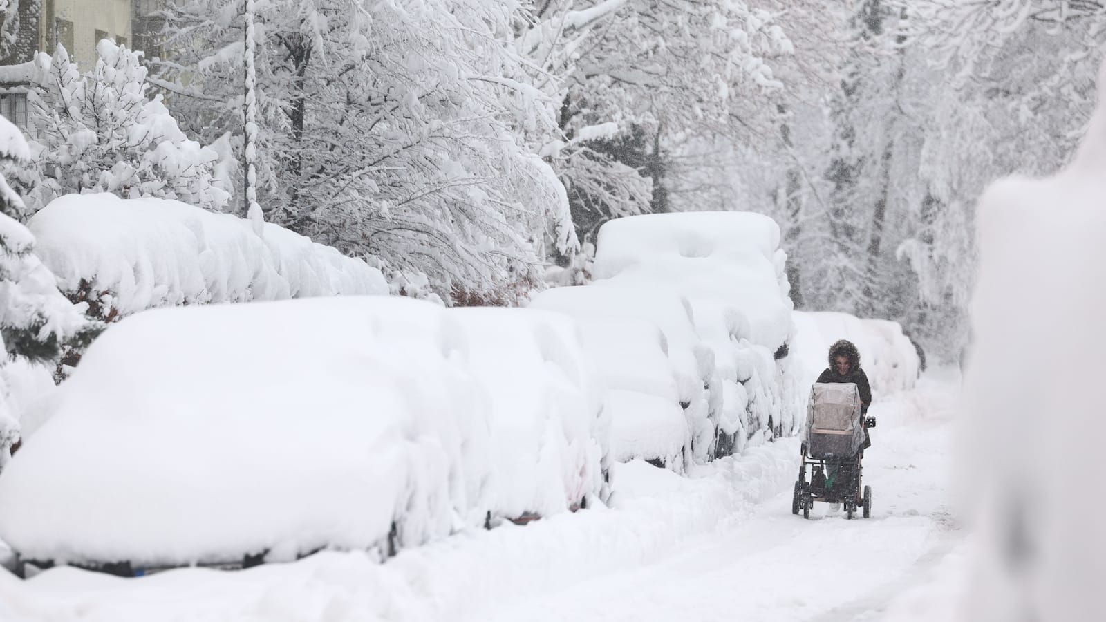 Heavy snowfall and winter storm disrupts life in Europe