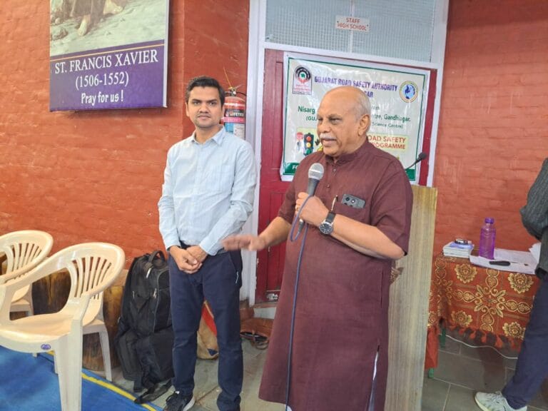 Road Safety Week Awareness Program at School in Gujarat