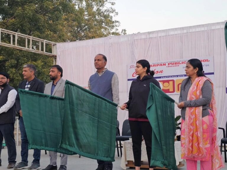 Samarpan Public School Cyclothon event Gandhinagar