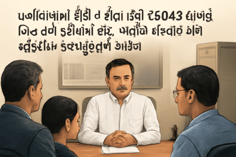 પાલીતાણામાં ટાંકી ન હોવા છતાં ₹50.43 લાખનું બિલ વડી કચેરીમાં રજુ; પોલીસ ફરિયાદ અને બ્લેકલિસ્ટ-ફરજમુક્તના આદેશ