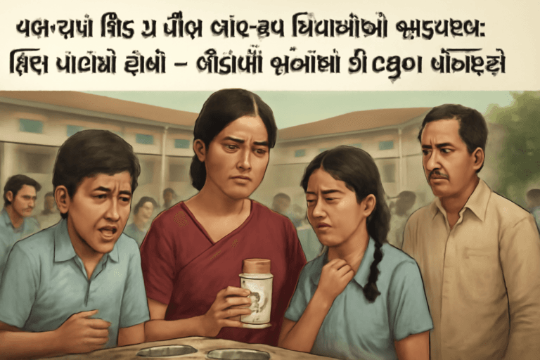 નાલંદામાં મિડ-ડે મીલ બાદ 34 વિદ્યાર્થીઓ અસ્વસ્થ; પ્રિન્સિપાલનો દાવો — મીઠાની જગ્યાએ ડિટર્જન્ટ પાવડર અપાયો