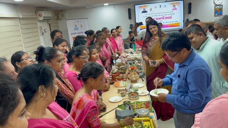 ગાંધીનગરમાં પૌષ્ટિક વાનગી હરીફાઈ